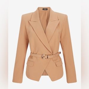 🌺🌺EXPRESS DOUBLE BREASTED BELTED BLAZER 🌺🌺
